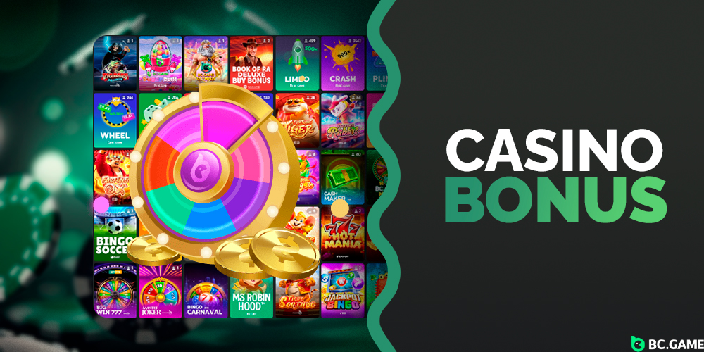 Bonuses for playing in online casinos