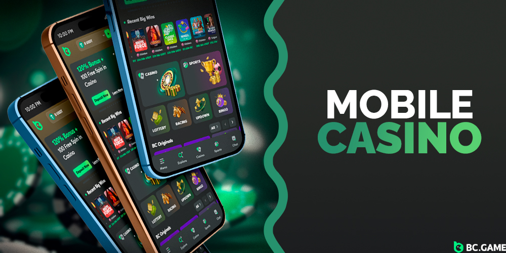 Mobile casino on any smartphone