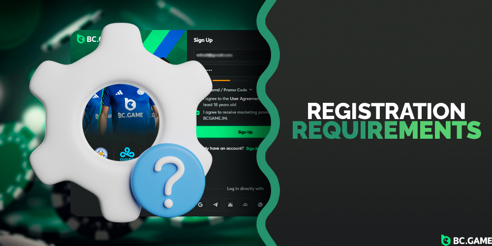 registration requirements for users from Nigeria