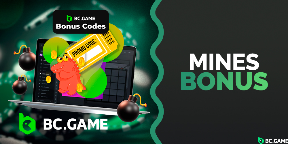 Bonuses in the Mines game