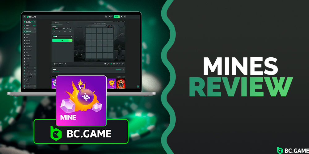 Mines game review by BC Game