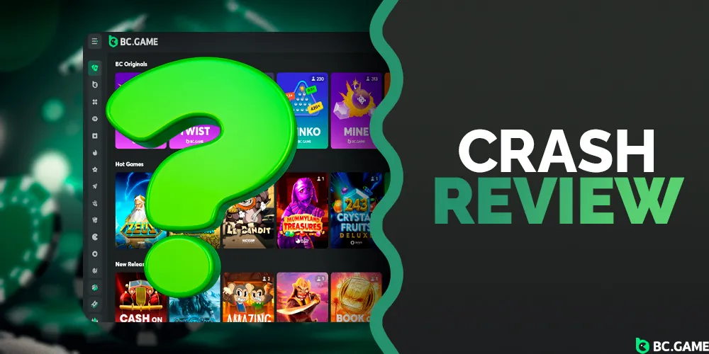 Review of crash games from the casino