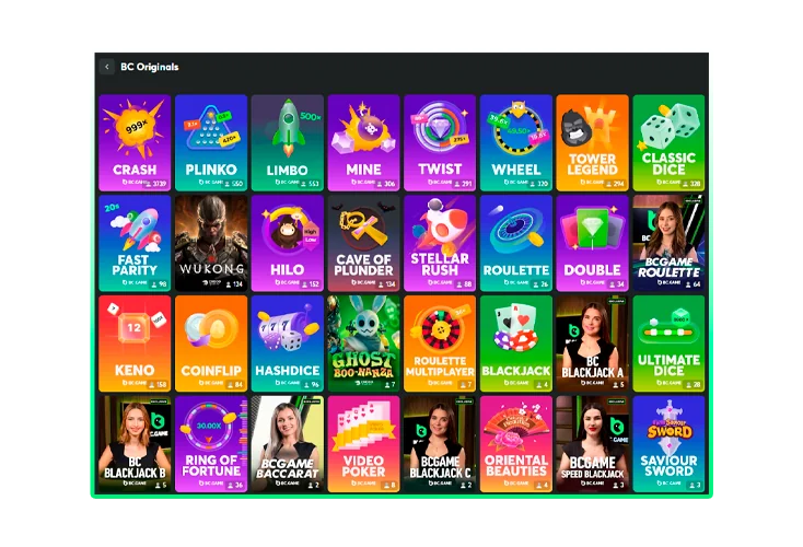 Choosing a casino game