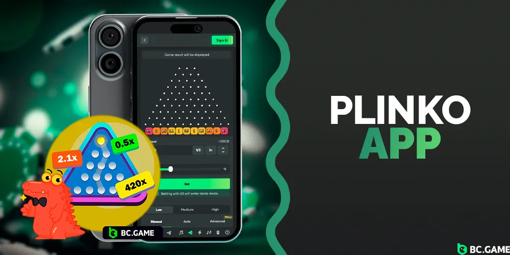 Play Plinko on your mobile phone