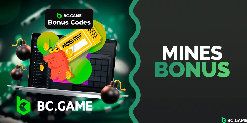 Bonuses in the Mines game