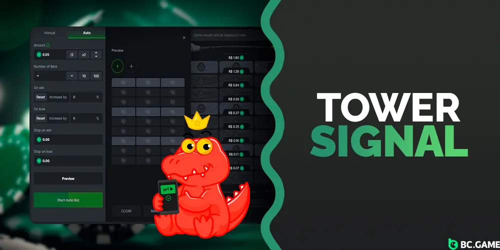 Special winning signals